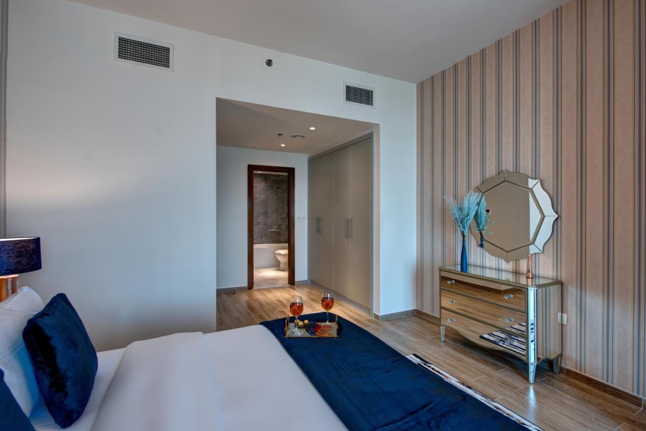 Durrani Homes - Lux 1Br At Al Habtoor Amna Tower 두바이 외부 사진