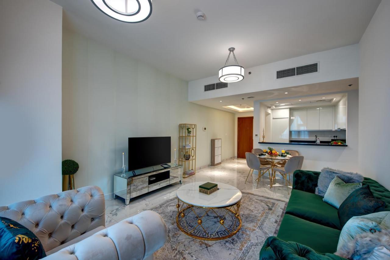 Durrani Homes - Lux 1Br At Al Habtoor Amna Tower 두바이 외부 사진