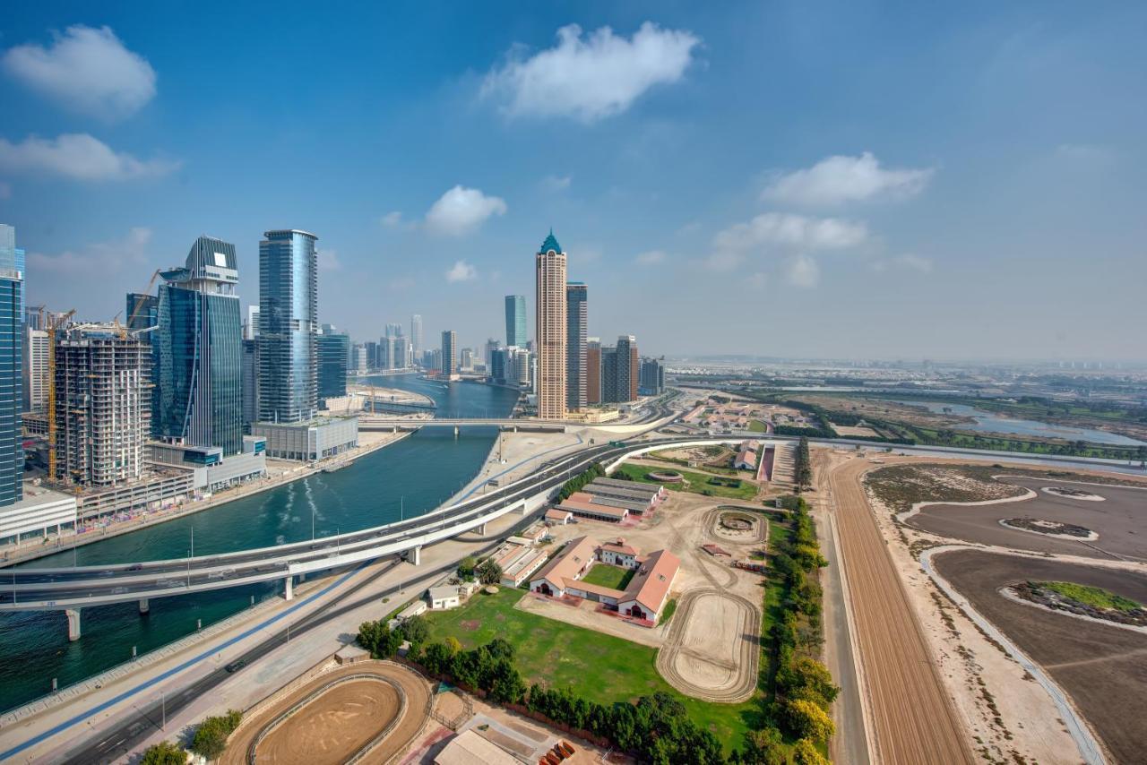 Durrani Homes - Lux 1Br At Al Habtoor Amna Tower 두바이 외부 사진