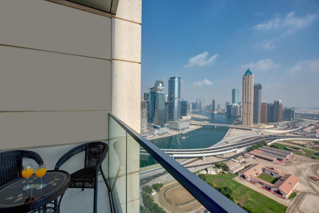 Durrani Homes - Lux 1Br At Al Habtoor Amna Tower 두바이 외부 사진